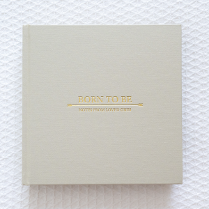 born to be notes from loved ones a keepsake memory book by local author meghan arai